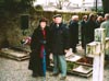 Установка памятной доски Остермана-Толстого на кладбище Пти-Саконне в Женеве